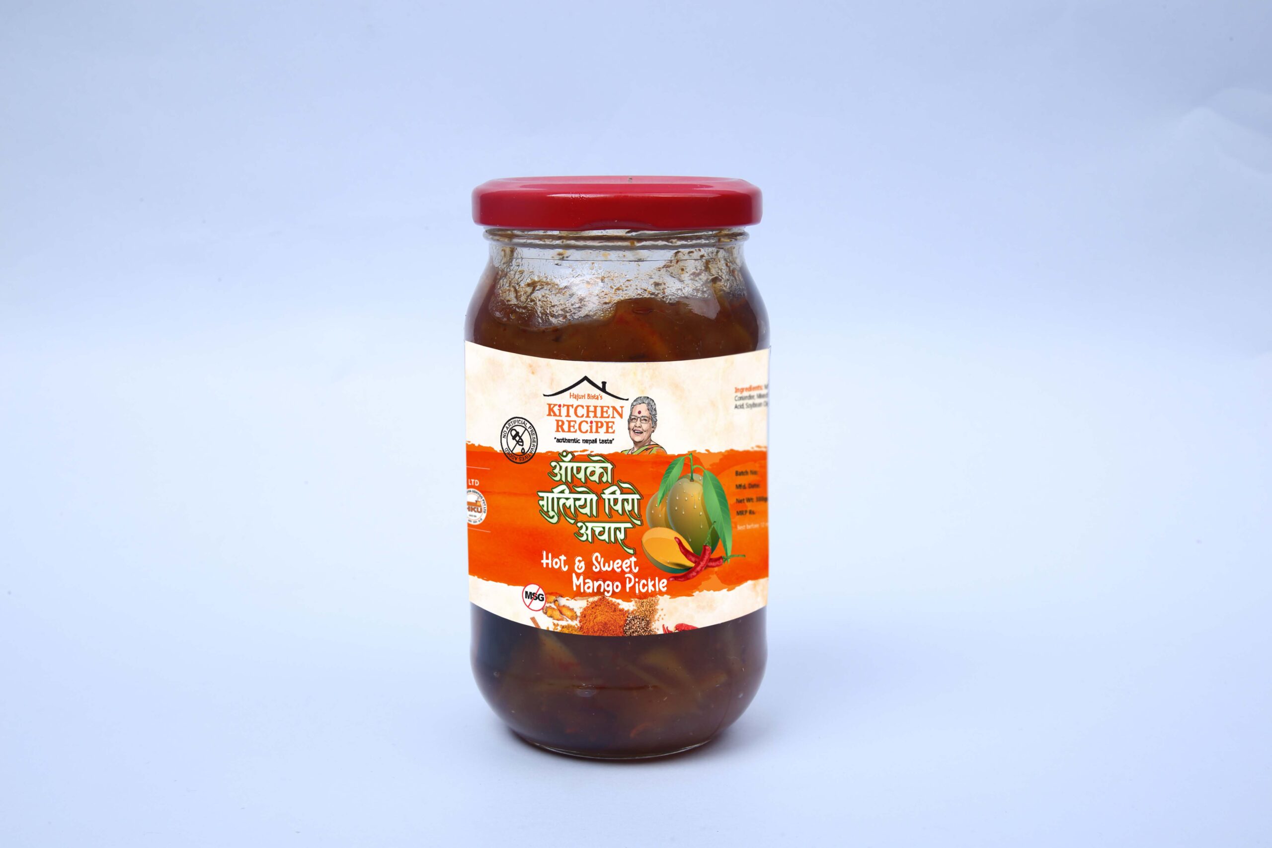 Hot and Sweet Mango Pickle (450 gm)