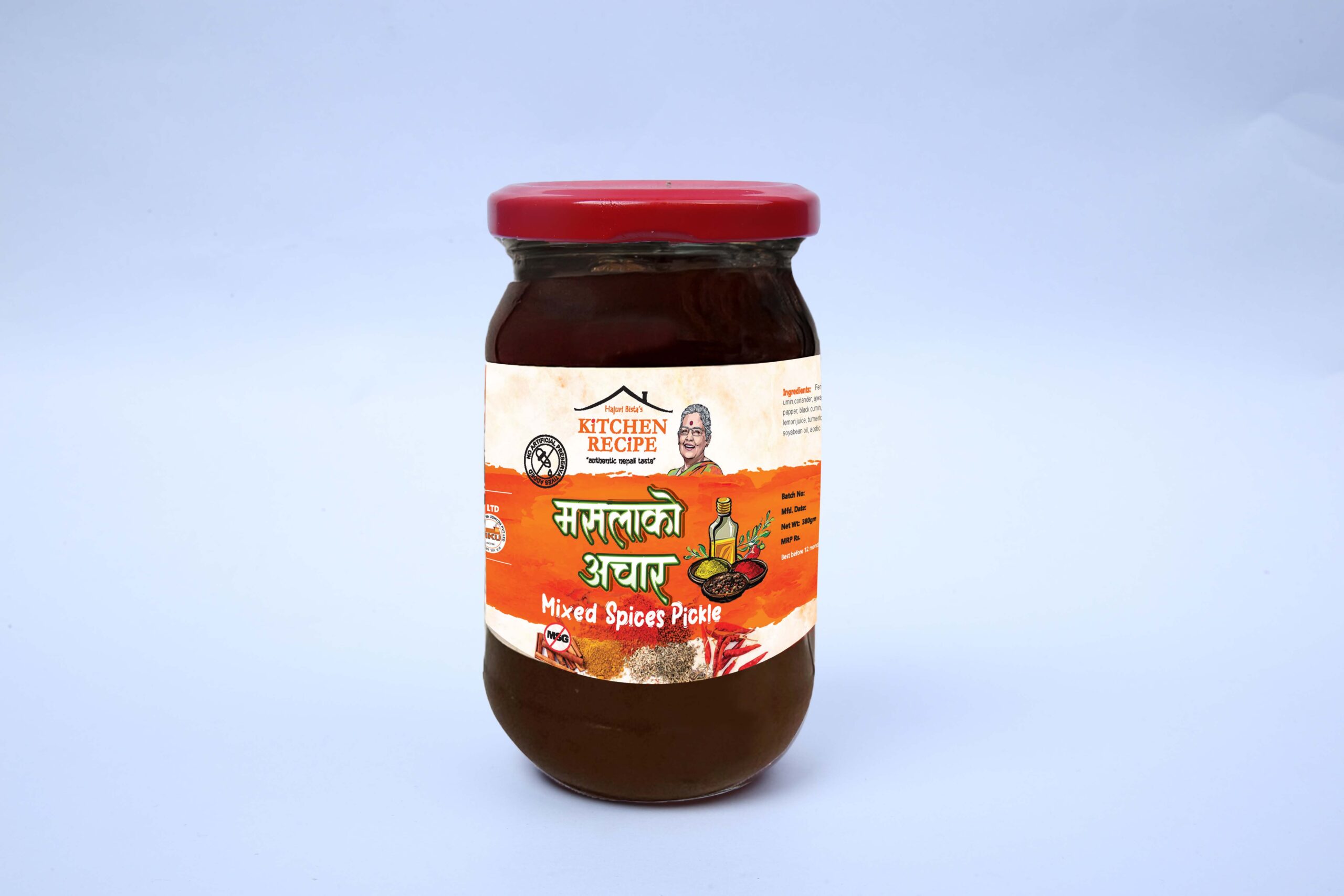 MIXED SPICES PICKLE (380 gm)