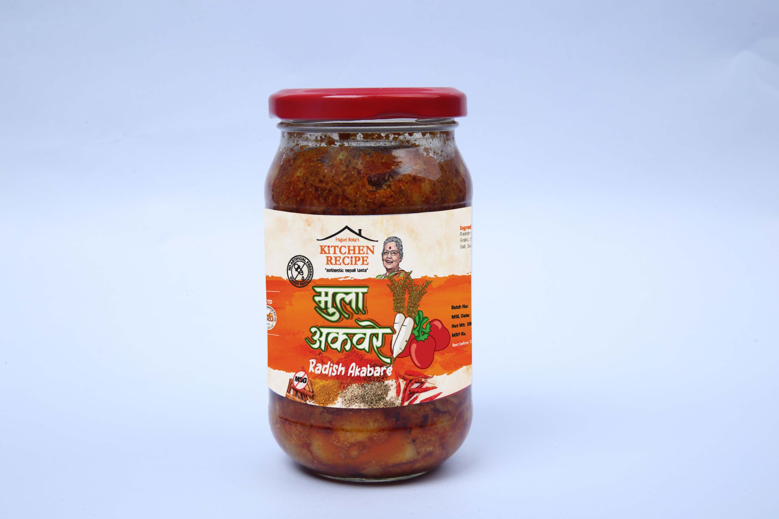 Radish Akabare Achar (380 gm)